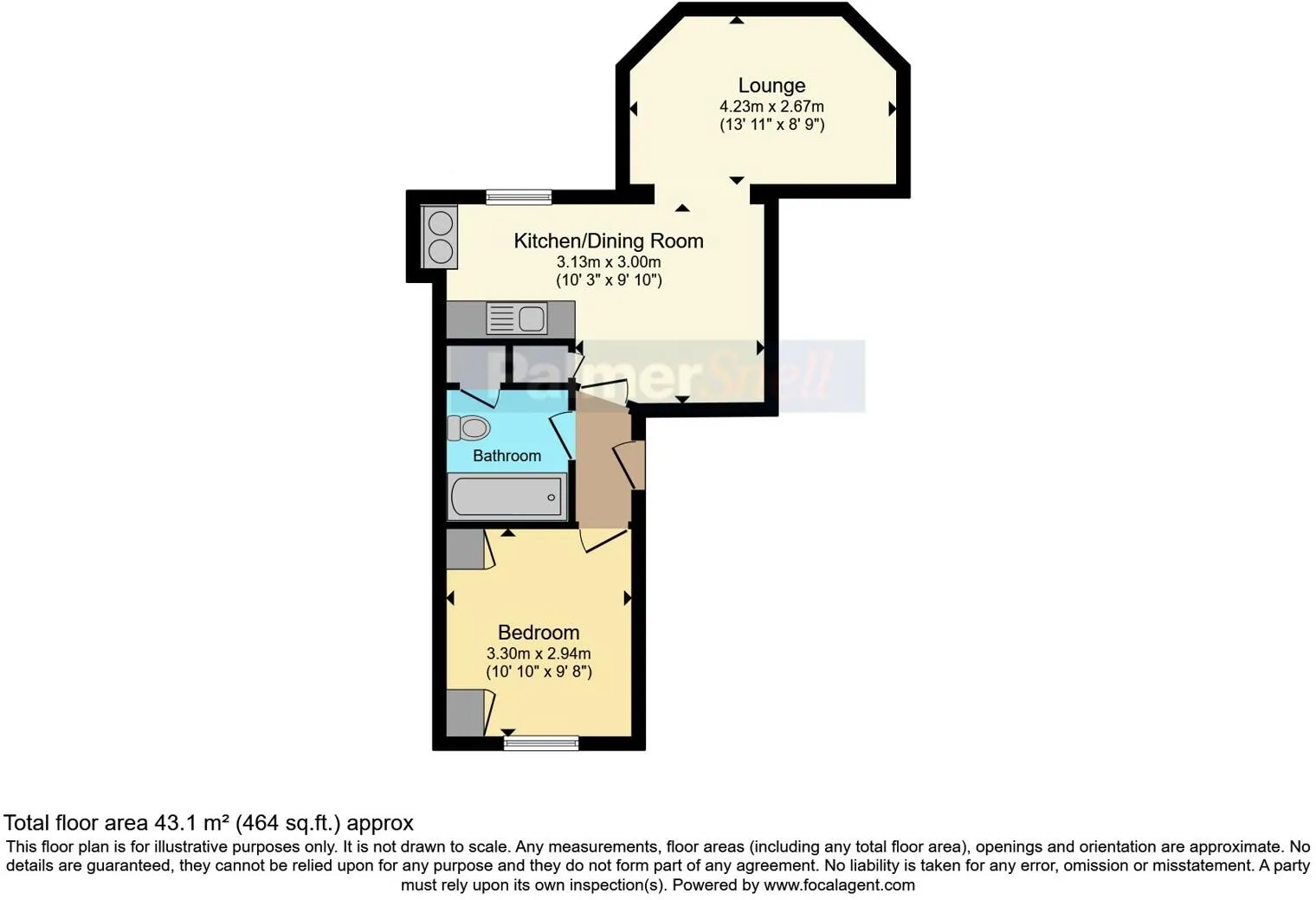 1 bed Apartment