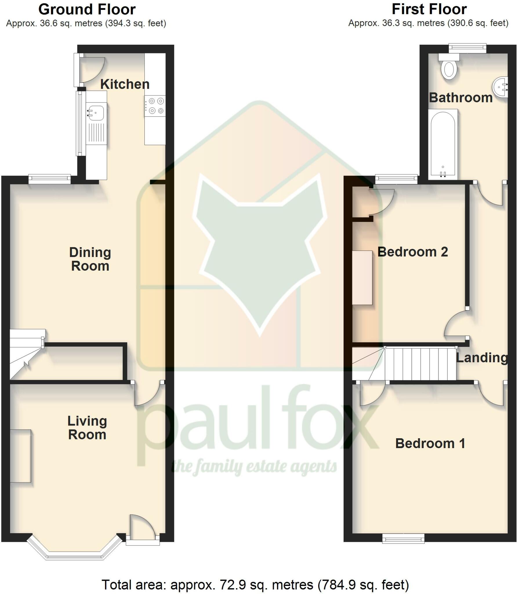 2 bed Terraced