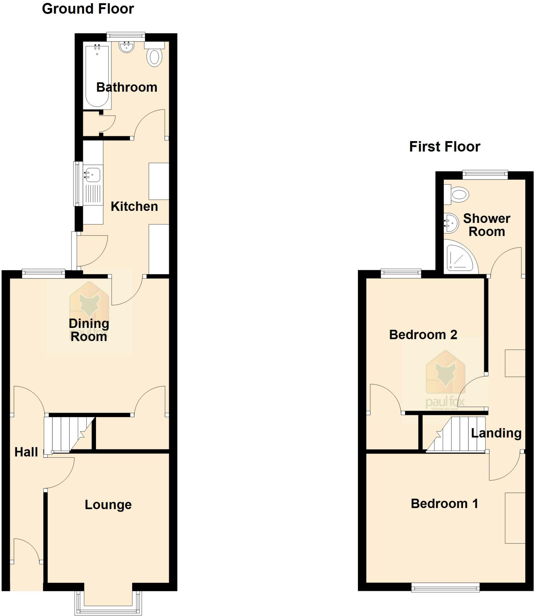 2 bed Terraced