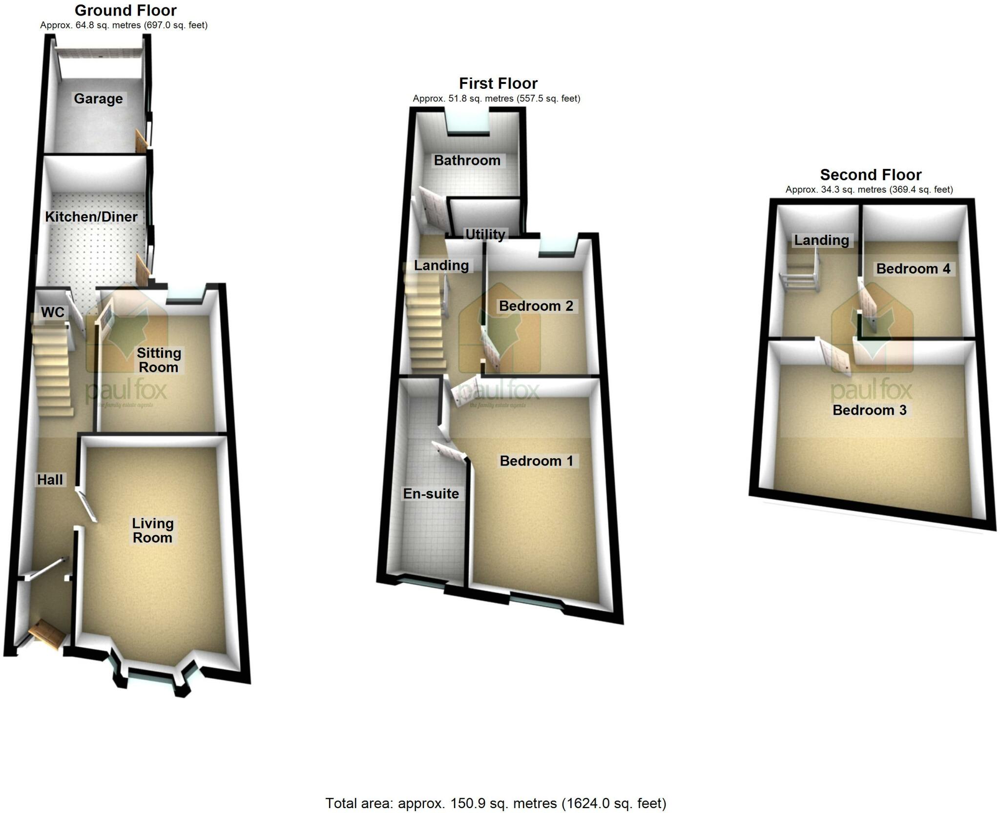 4 bed Terraced
