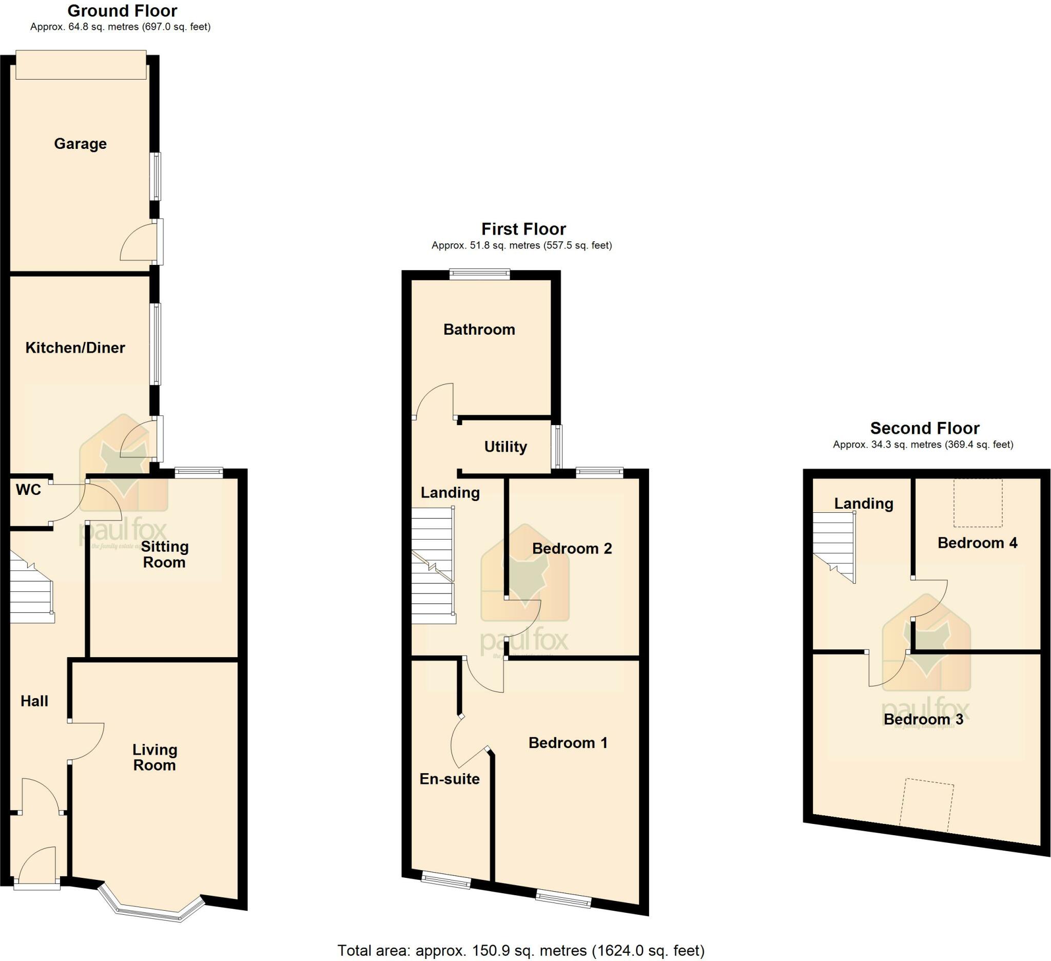4 bed Terraced