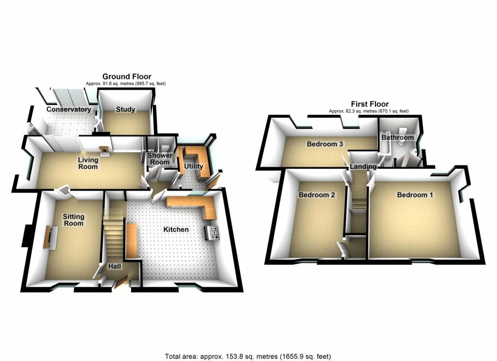 3 bed Detached