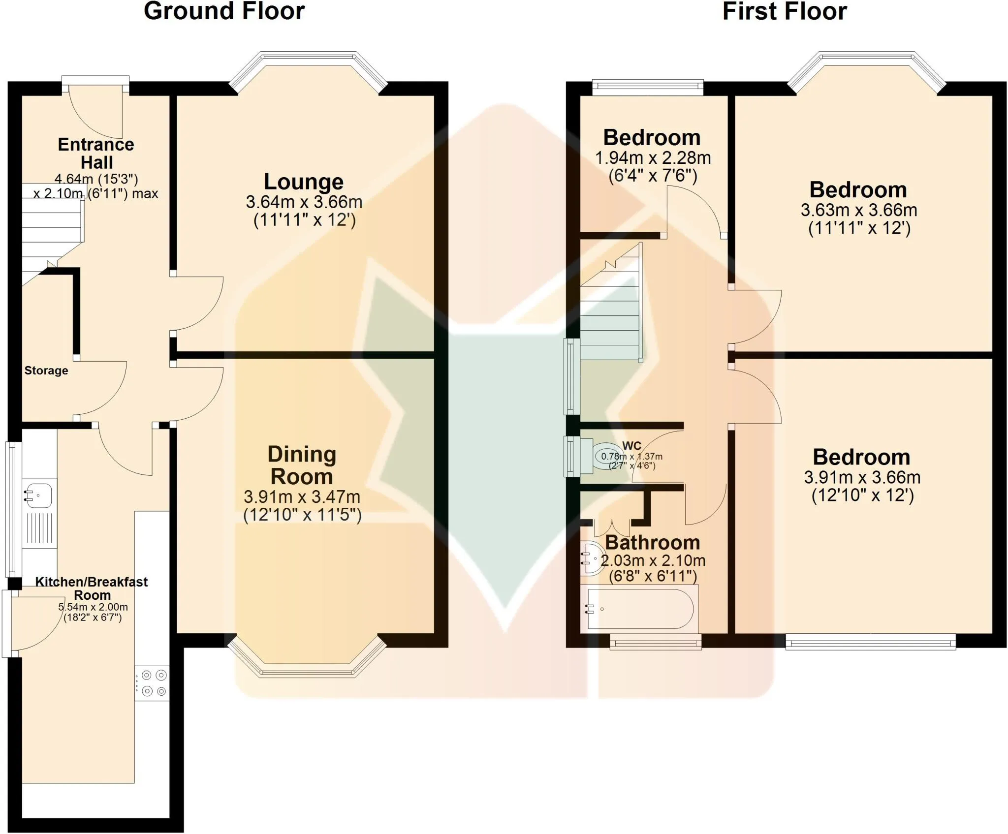 3 bed Detached