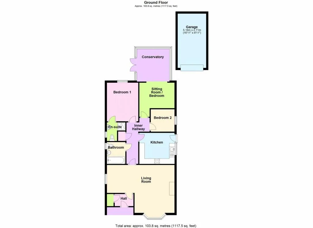 2 bed Bungalow