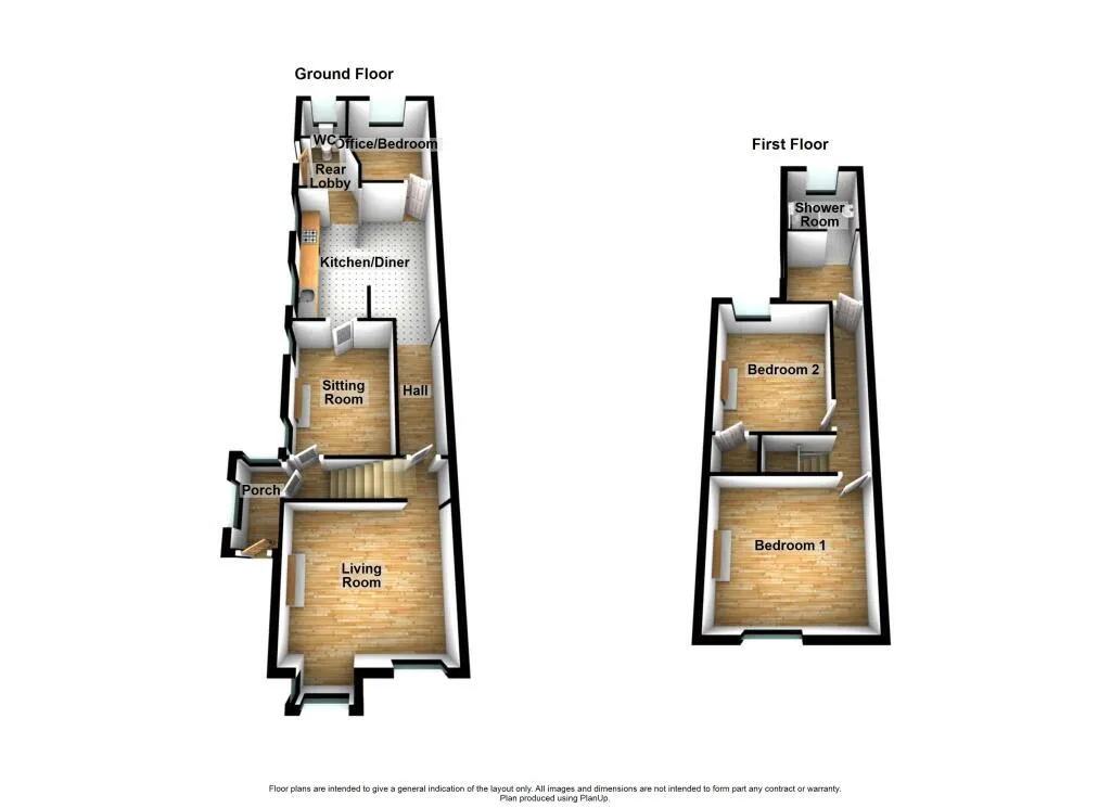 2 bed Semi-Detached