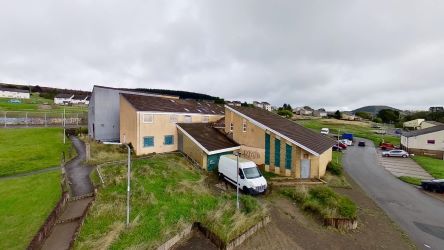 Canalfan Rhys Art Centre, plus a Row of 4 Terraced Houses Heol Dyfed, Penrhys, Ferndale, CF43 3PT