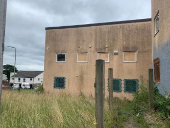 Canalfan Rhys Art Centre, plus a Row of 4 Terraced Houses Heol Dyfed, Penrhys, Ferndale, CF43 3PT