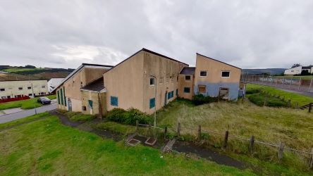 Canalfan Rhys Art Centre, plus a Row of 4 Terraced Houses Heol Dyfed, Penrhys, Ferndale, CF43 3PT