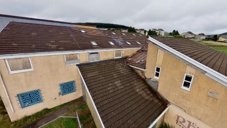 Canalfan Rhys Art Centre, plus a Row of 4 Terraced Houses Heol Dyfed, Penrhys, Ferndale, CF43 3PT