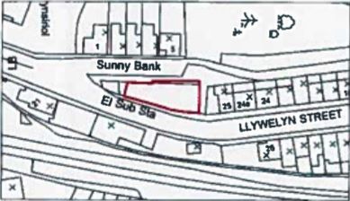 Land at Llewellyn Street, Ogmore Vale, Bridgend, CF32 7BY