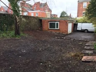 Garages & Land at, Spring Lane, Newport, NP20 4FW