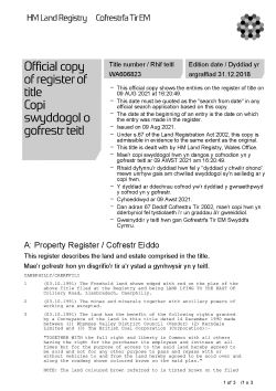 LAND LYING TO THE EAST, of Colliery Road, Caerphilly, Llanbradach, Caerphilly County Borough, CF83 3QT