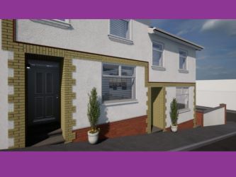 Plots adjacent to 22 David Street, Penygraig, Tonypandy, Mid Glamorgan, CF40 1QX