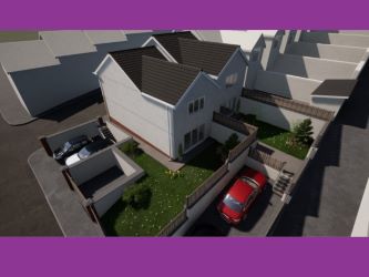 Plots adjacent to 22 David Street, Penygraig, Tonypandy, Mid Glamorgan, CF40 1QX