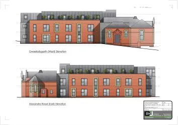 Development At Former Merthyr General Hospital, Alexandra Road, Merthyr Tydfil, Mid Glamorgan, CF47 0RX