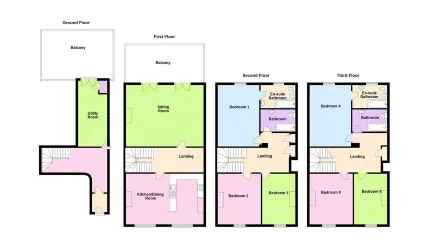 Clifton House, (G/F/2/3FF) Tudor Square, Tenby, SA70 7AD