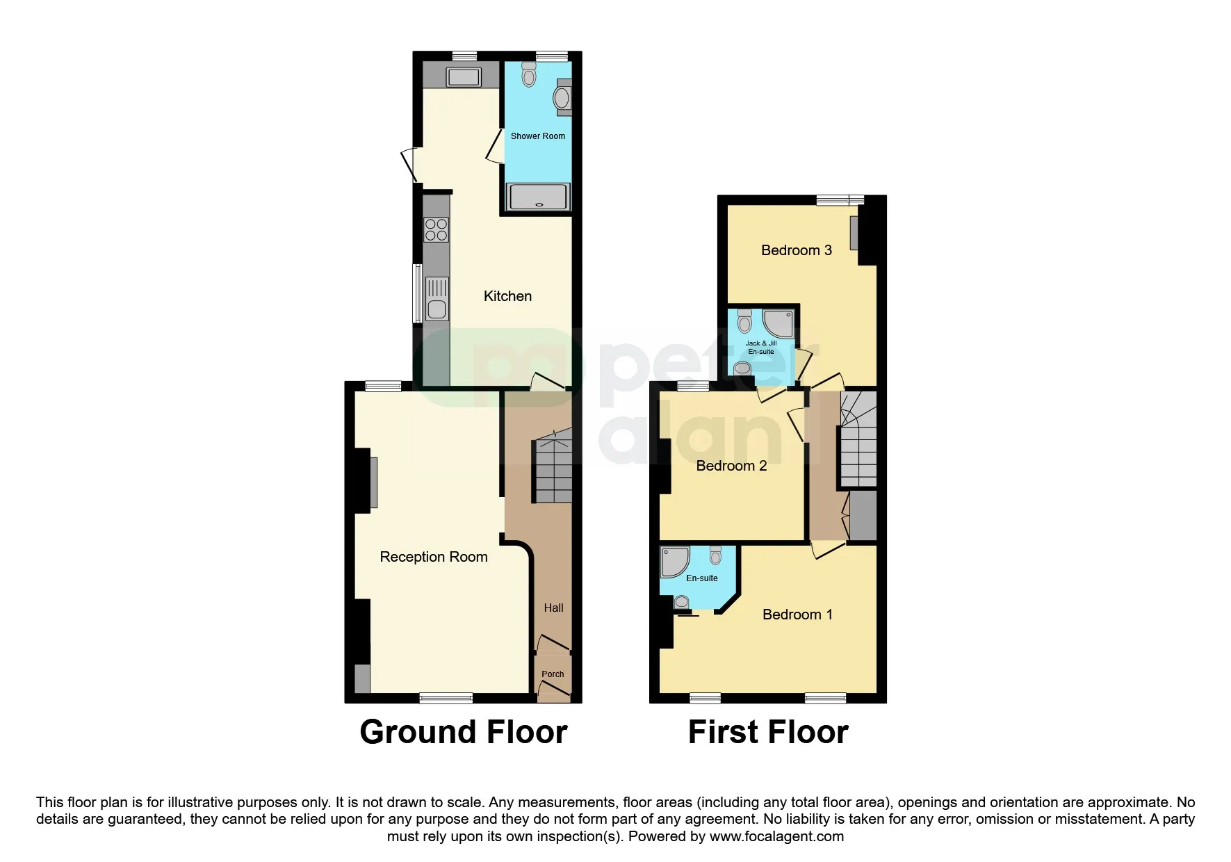 3 bed End of Terrace