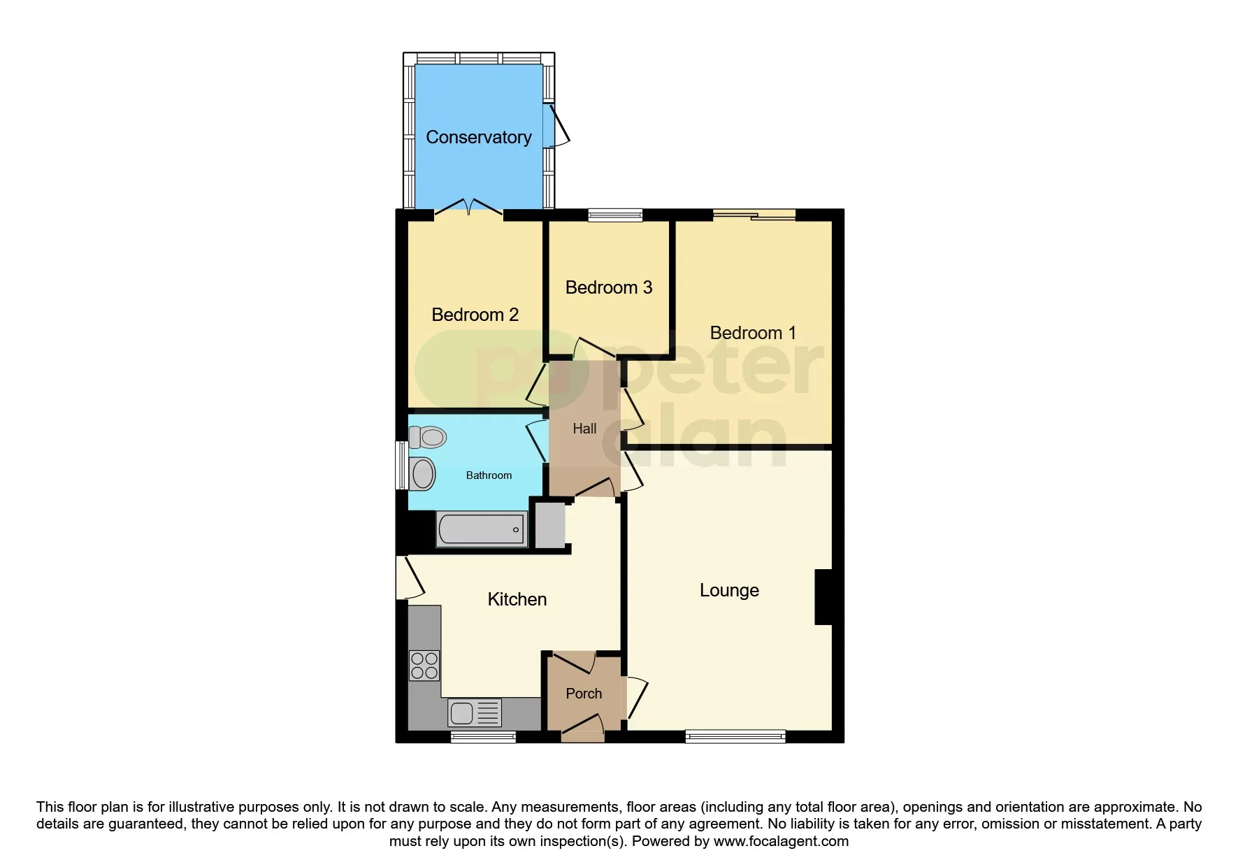 3 bed Detached Bungalow