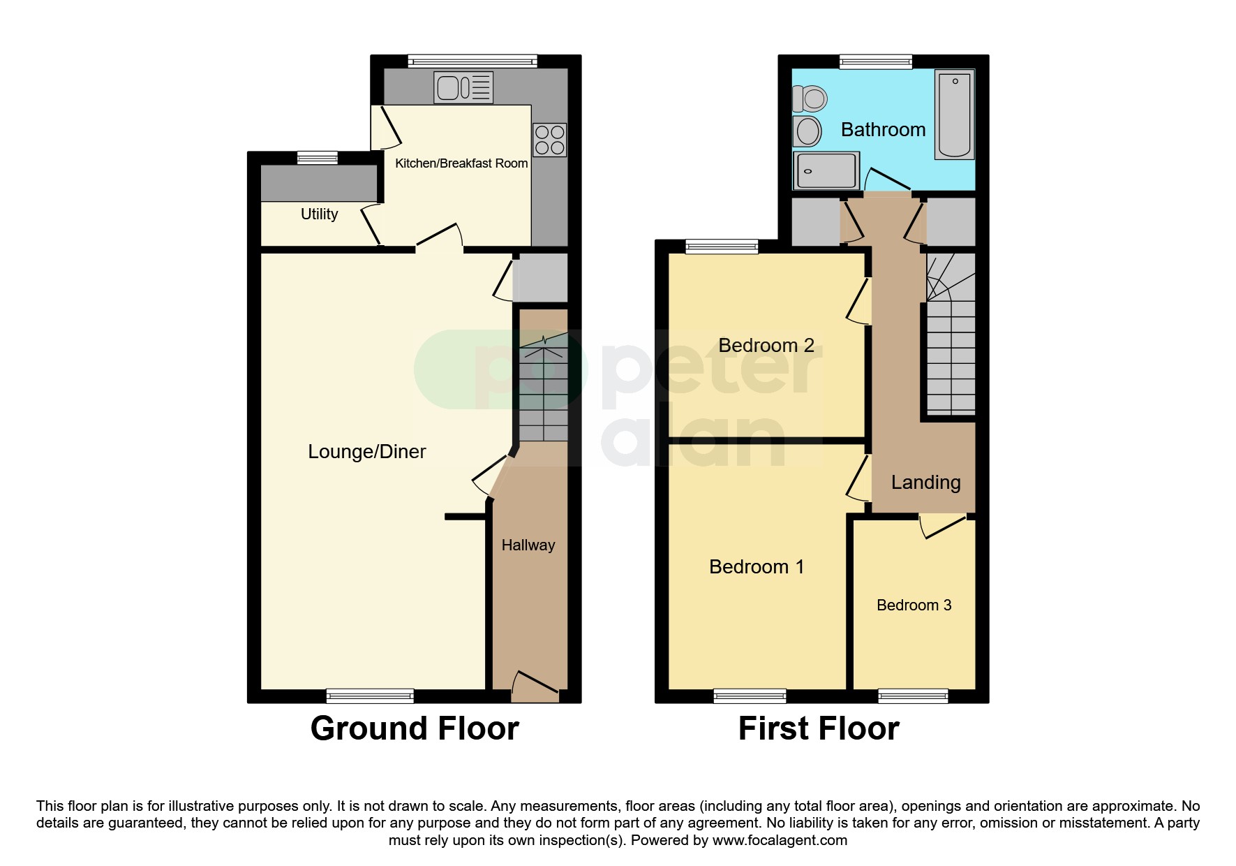 3 bed End of Terrace