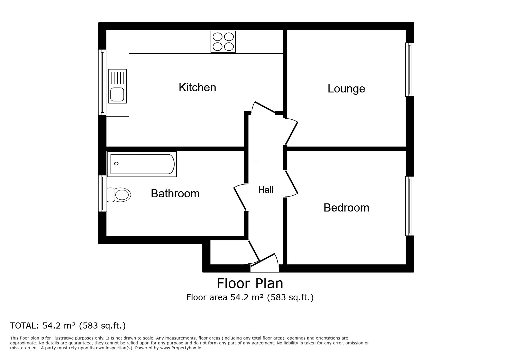 1 bed Apartment