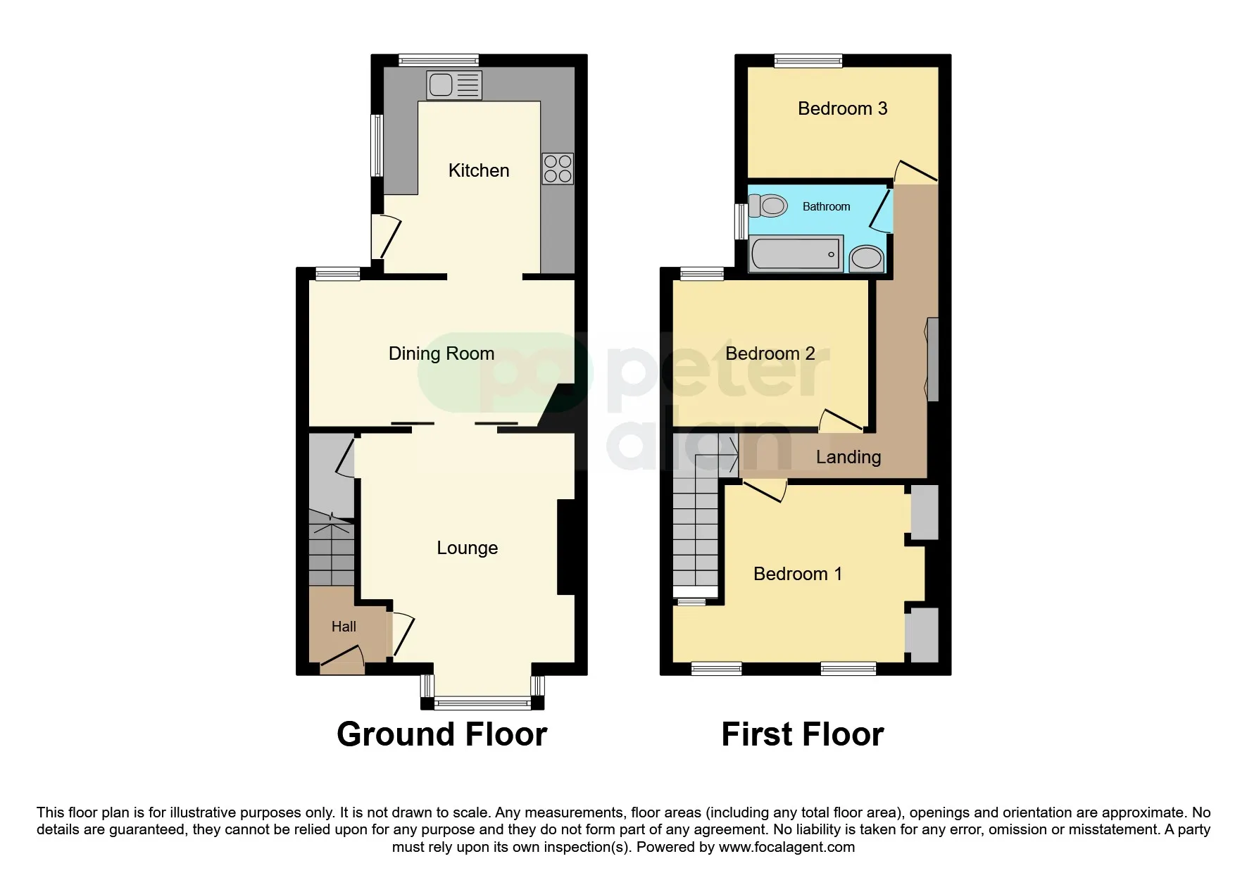3 bed End of Terrace