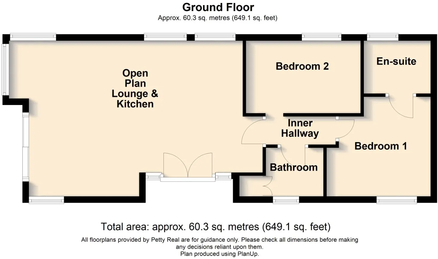 2 bed Lodge