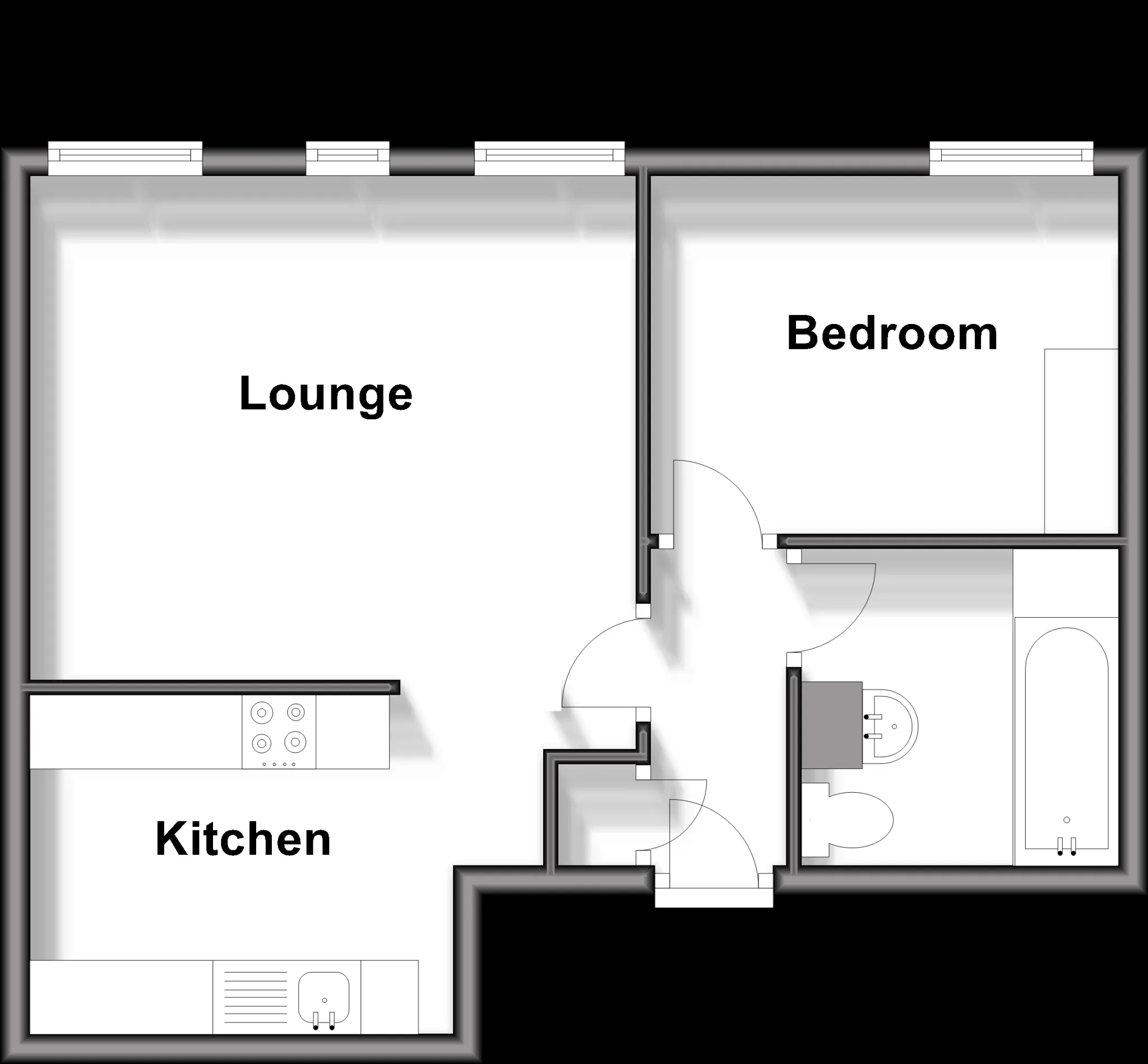 1 bed Apartment