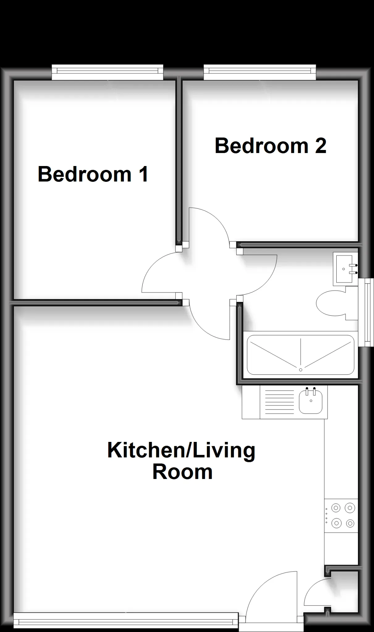 2 bed Park Home