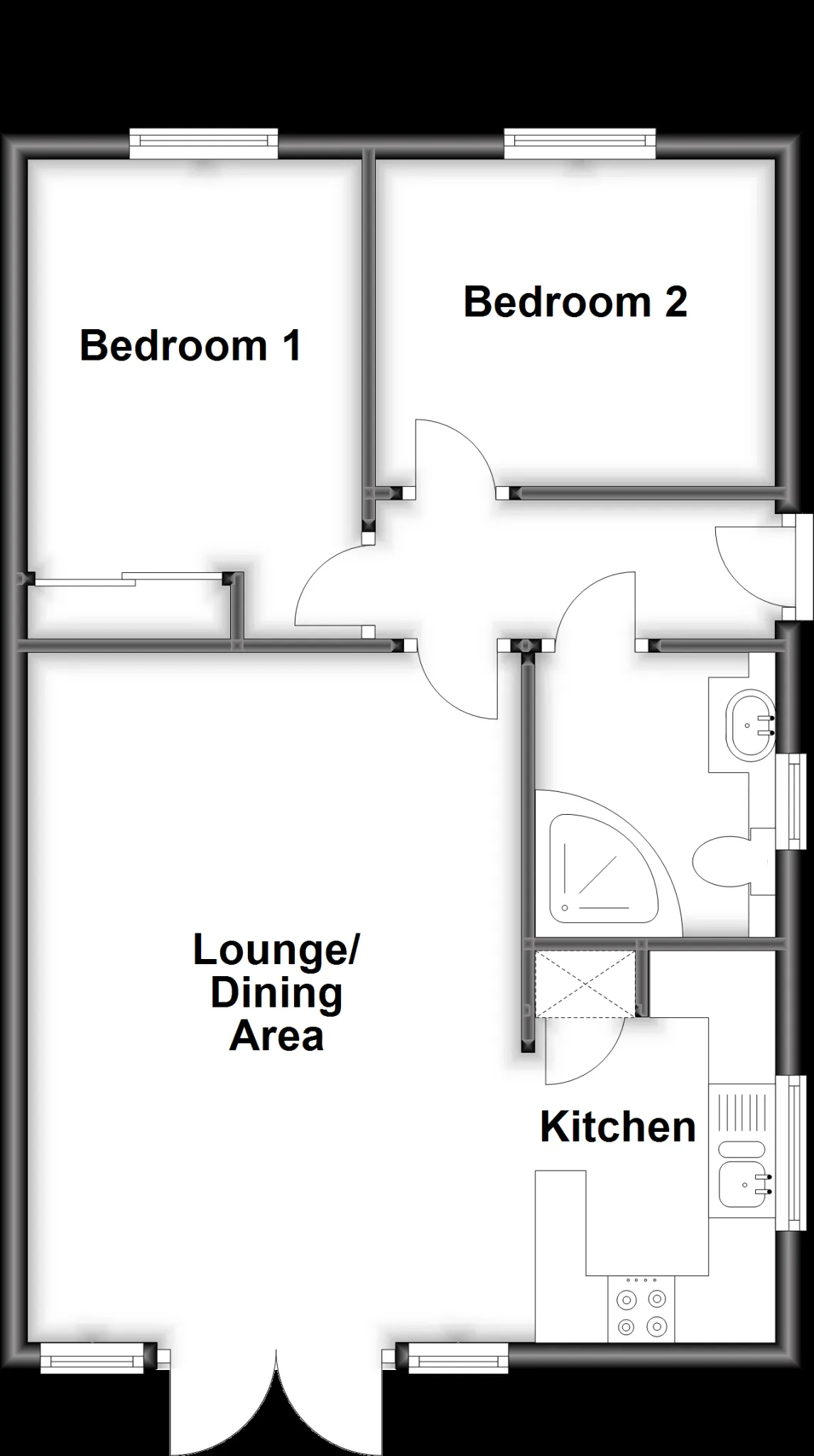 2 bed Park Home