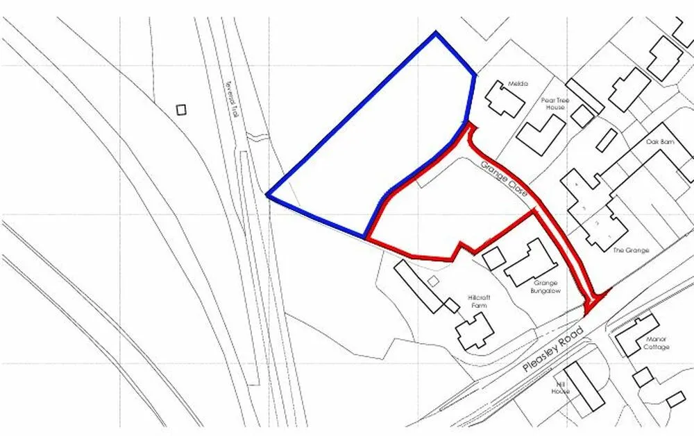 Land at Grange Close, Teversal, Sutton-in-Ashfield, Nottinghamshire NG17 3JN