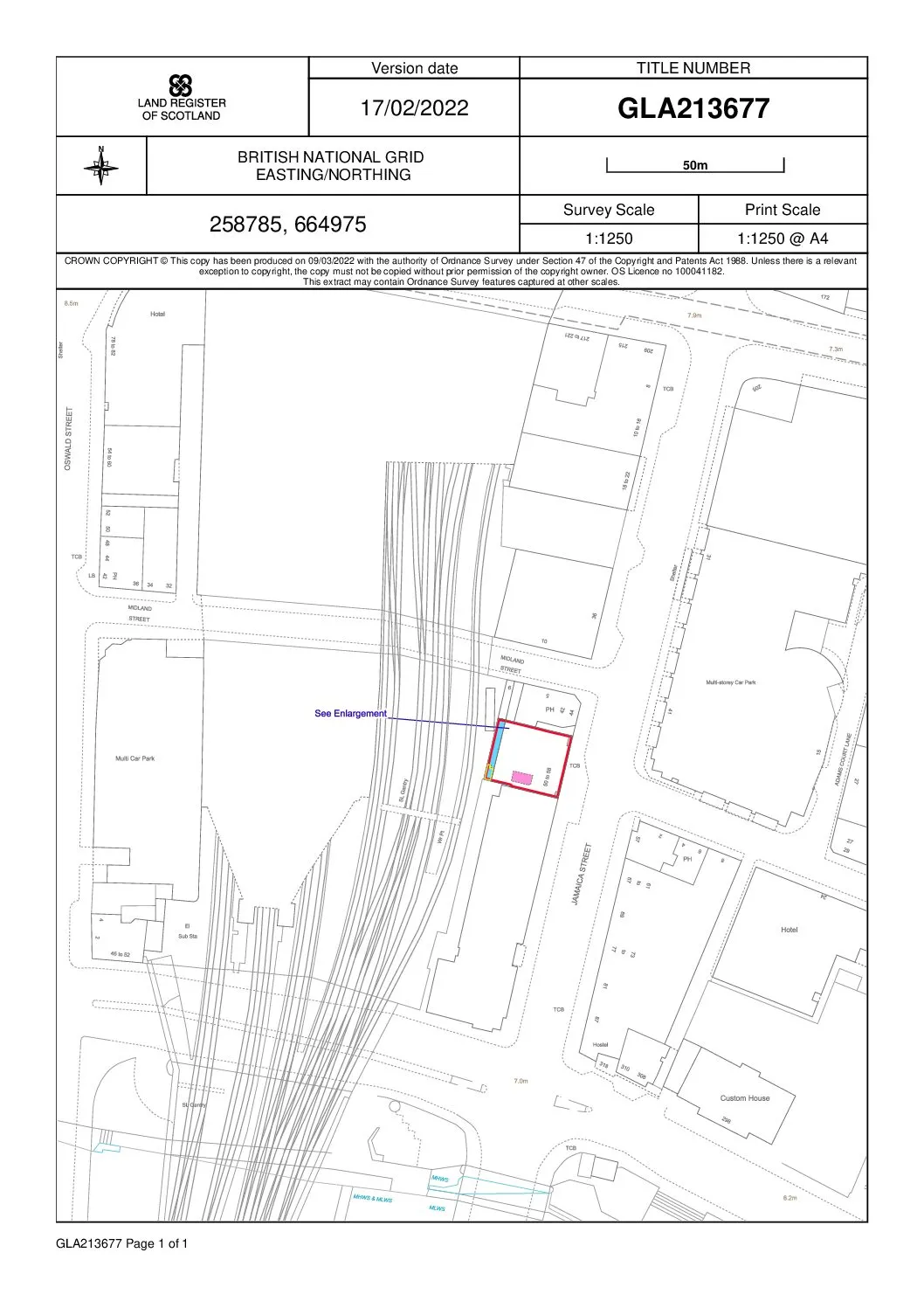 6-07, 50-58 Jamaica Street, Glasgow, G1 4QG