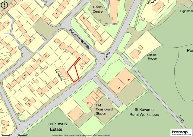 Land Adj 1 Polventon Parc, St. Keverne, Helston, Cornwall TR12 6PB