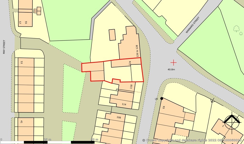 Land and Buildings at 124 Church Street, Golborne, Warrington, Lancashire WA3 3TW