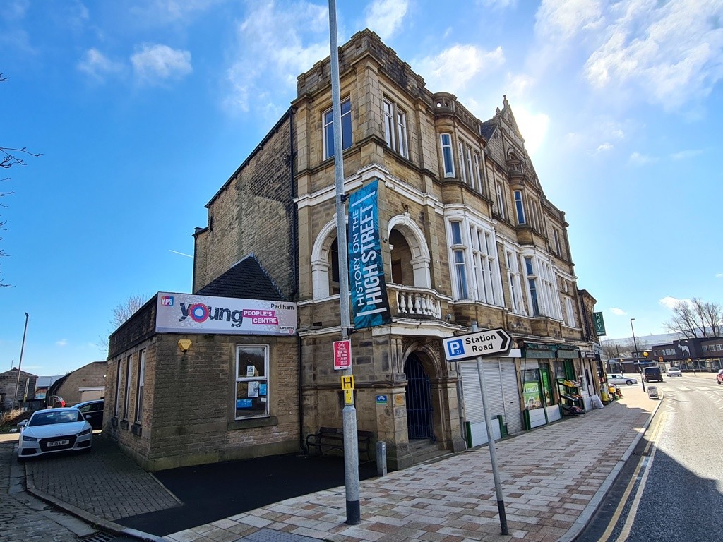 Former Council Building, 57a, 59, 61, 63 & 65 Burnley Road, Padiham, Burnley, Lancashire BB12 8BU