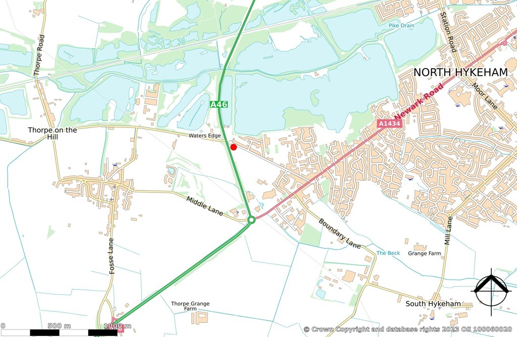 Land At A46, Thorpe On The Hill, Lincoln, Lincolnshire, LN6 9NW