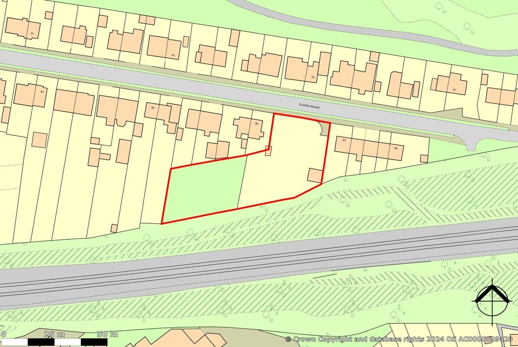 Land Adjoining , 48 Olivers Mount, Handsworth, Sheffield, South Yorkshire, S9 4PB