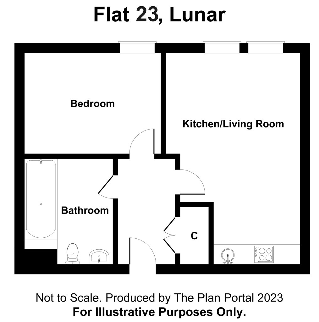 Flat 23, Lunar, 289 Otley Road, Bradford, West Yorkshire, BD3 0EH
