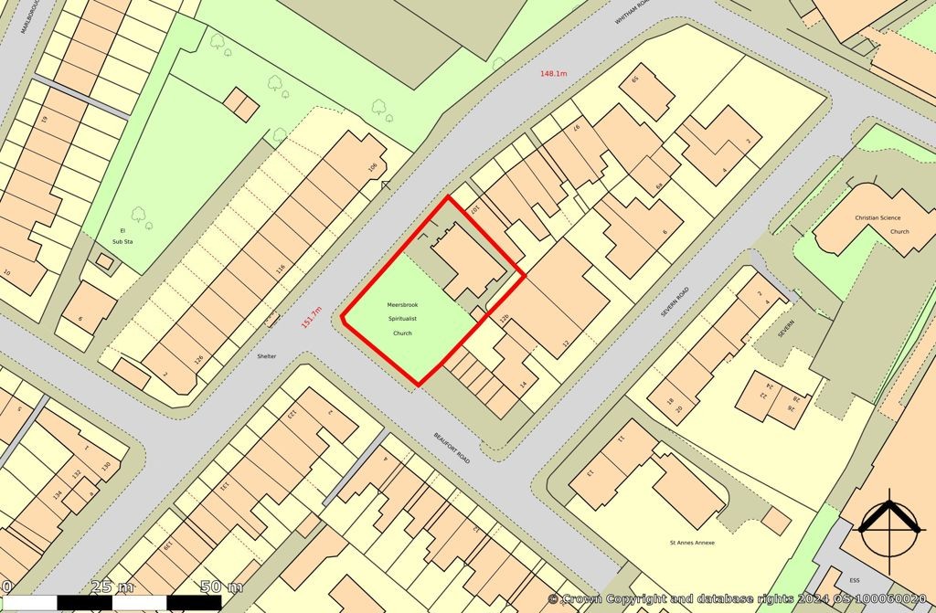 Church Premises And Land , 109 Whitham Road, Sheffield, South Yorkshire, S10 2SL