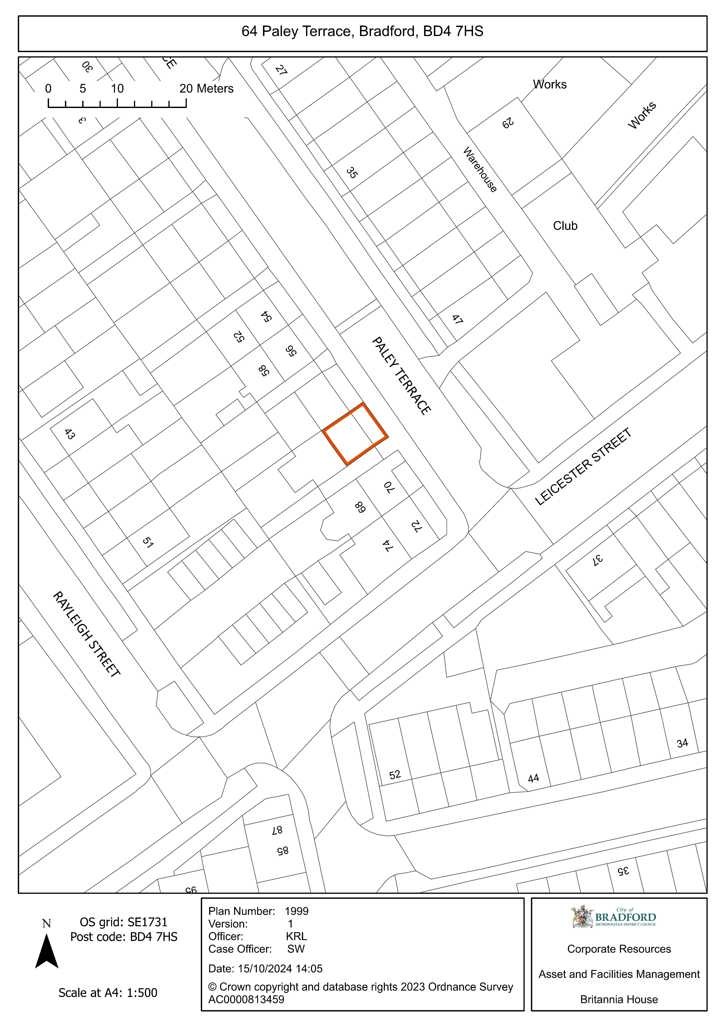 64 Paley Terrace, Bradford, West Yorkshire, BD4 7HS