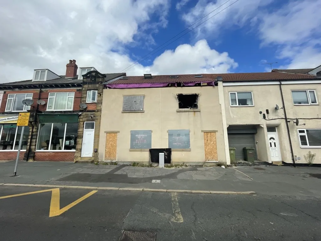 Land And Buildings At 111 Barnsley Road, South Elmsall, Pontefract, West Yorkshire, WF9 2BH