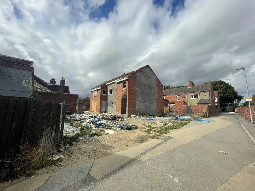 Land And Buildings At 111 Barnsley Road, South Elmsall, Pontefract, West Yorkshire, WF9 2BH