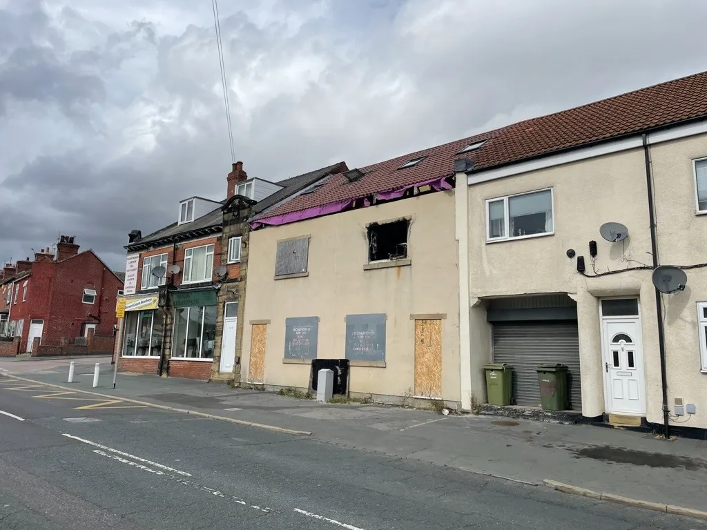 Land And Buildings At 111 Barnsley Road, South Elmsall, Pontefract, West Yorkshire, WF9 2BH
