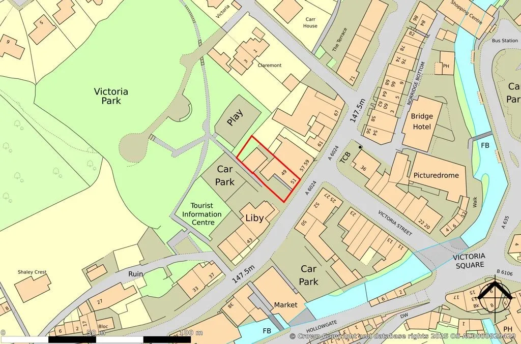 Former Council Offices & Retail Premises, Huddersfield Road, Holmfirth, West Yorkshire, HD9 3JH