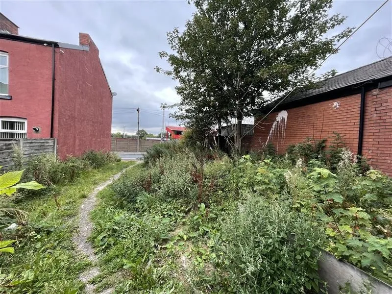 Land At The Rear Of, 185 Kings Road, Ashton-Under-Lyne, Greater Manchester, OL6 8HD