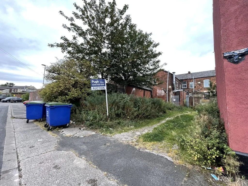 Land At The Rear Of, 185 Kings Road, Ashton-Under-Lyne, Greater Manchester, OL6 8HD