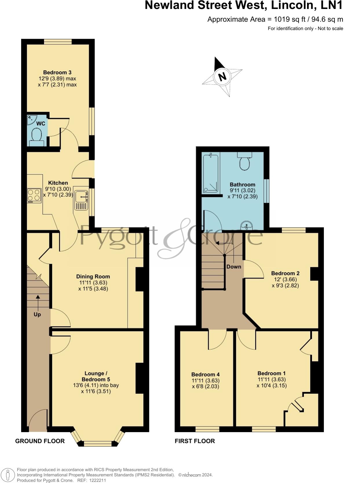 5 bed Terraced