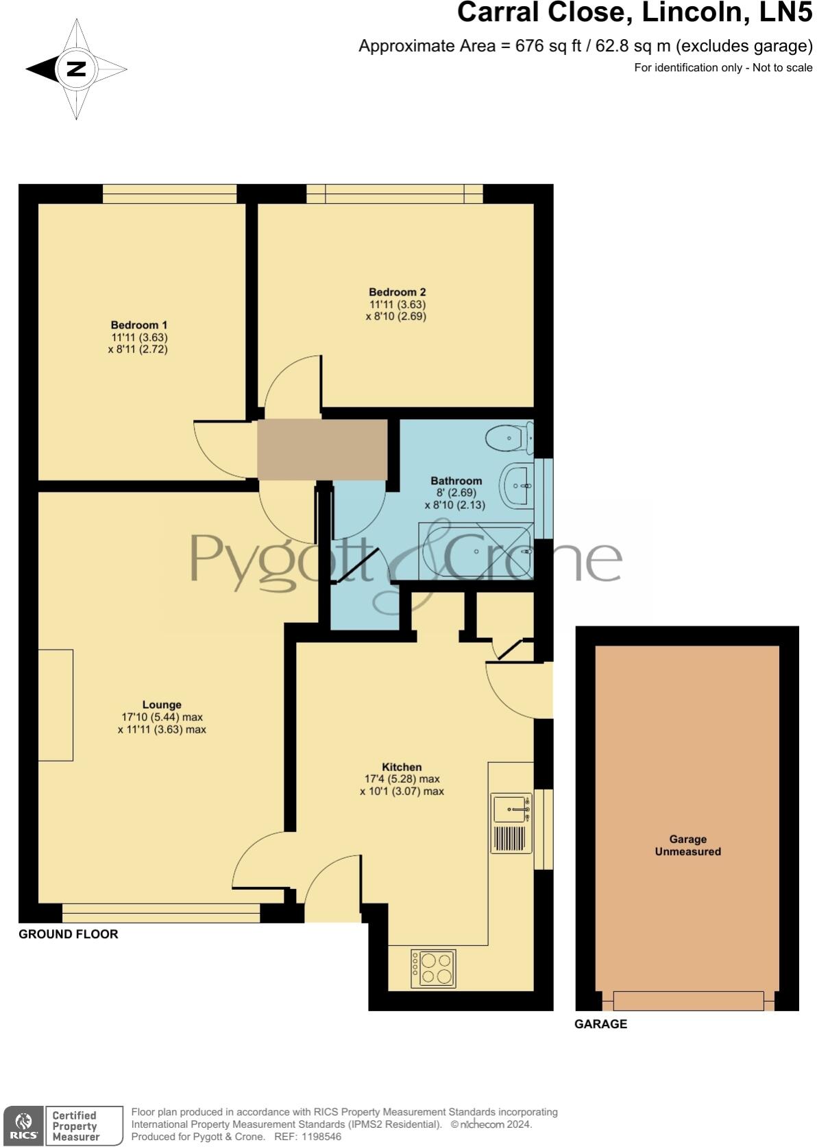 2 bed Detached Bungalow