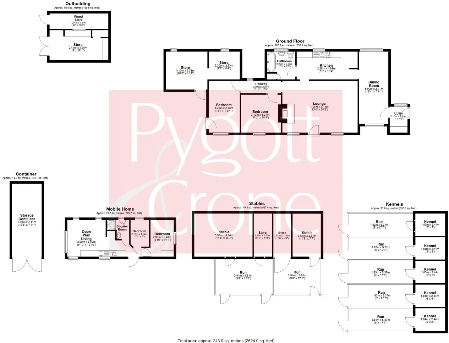 2 bed Detached Bungalow