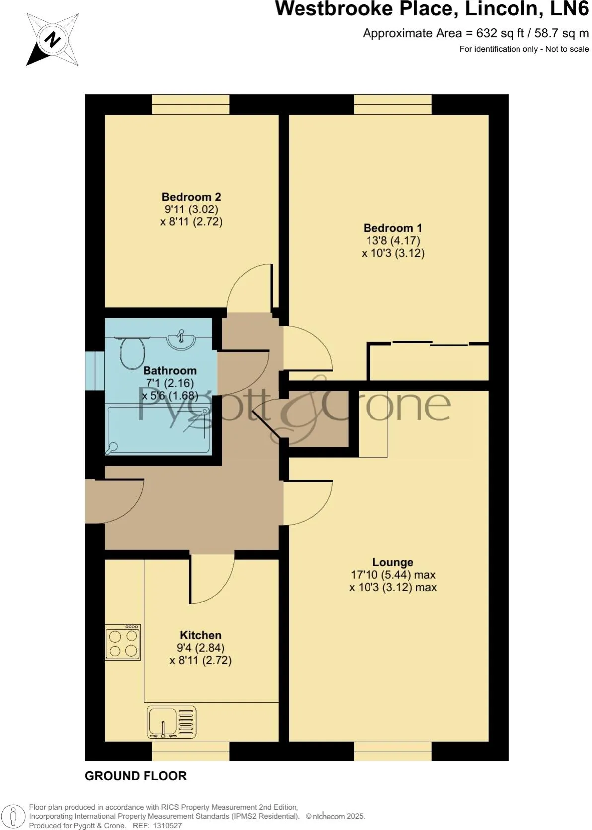 2 bed Semi-Detached Bungalow