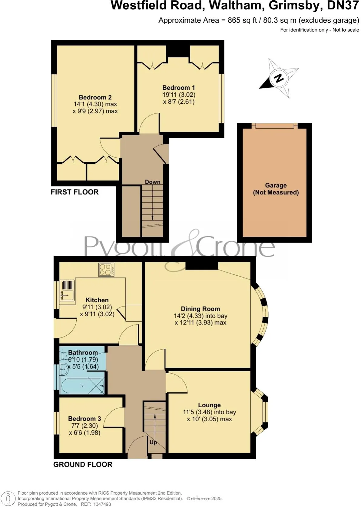 3 bed Semi-Detached Bungalow